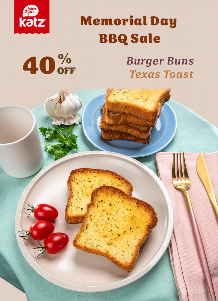 Memorial Day BBQ Sale | 40% Off on Burger Buns and Texas Toast