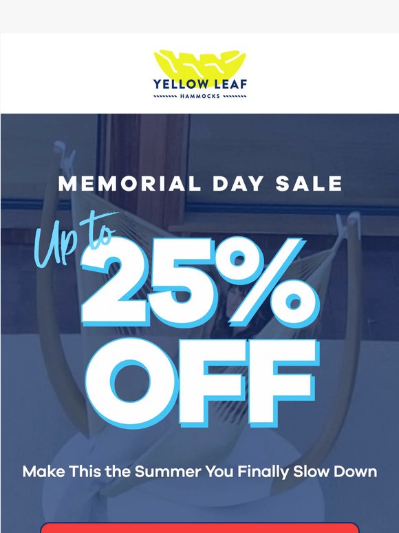Summer starts here ☀️ Up to 25% off