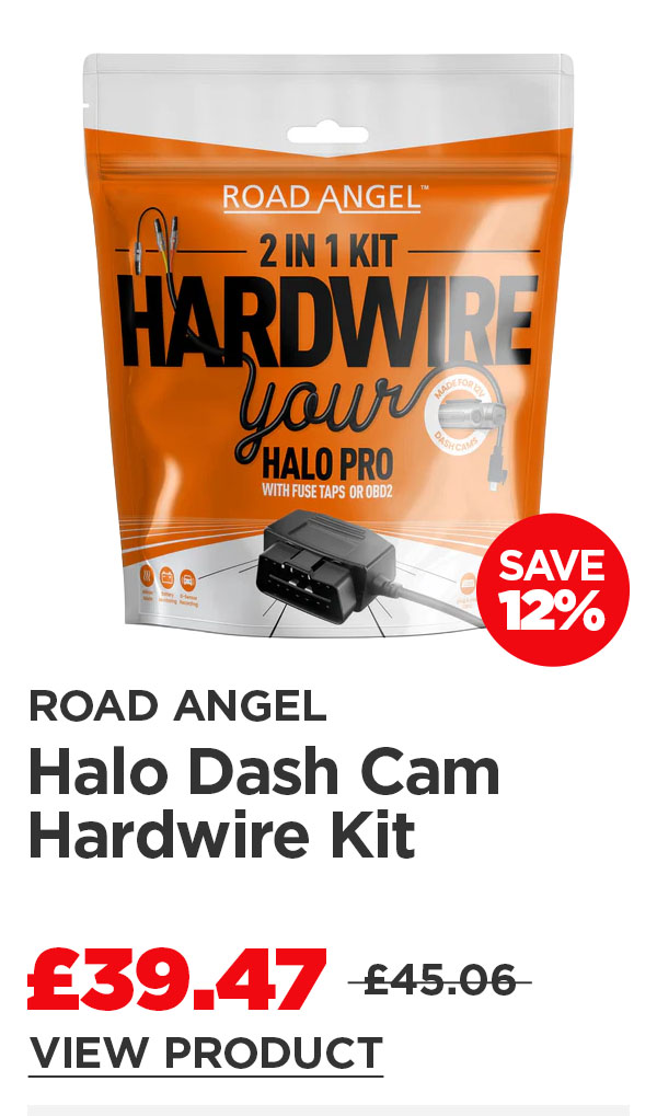 Road Angel Halo Dash Cam Hardwire Kit