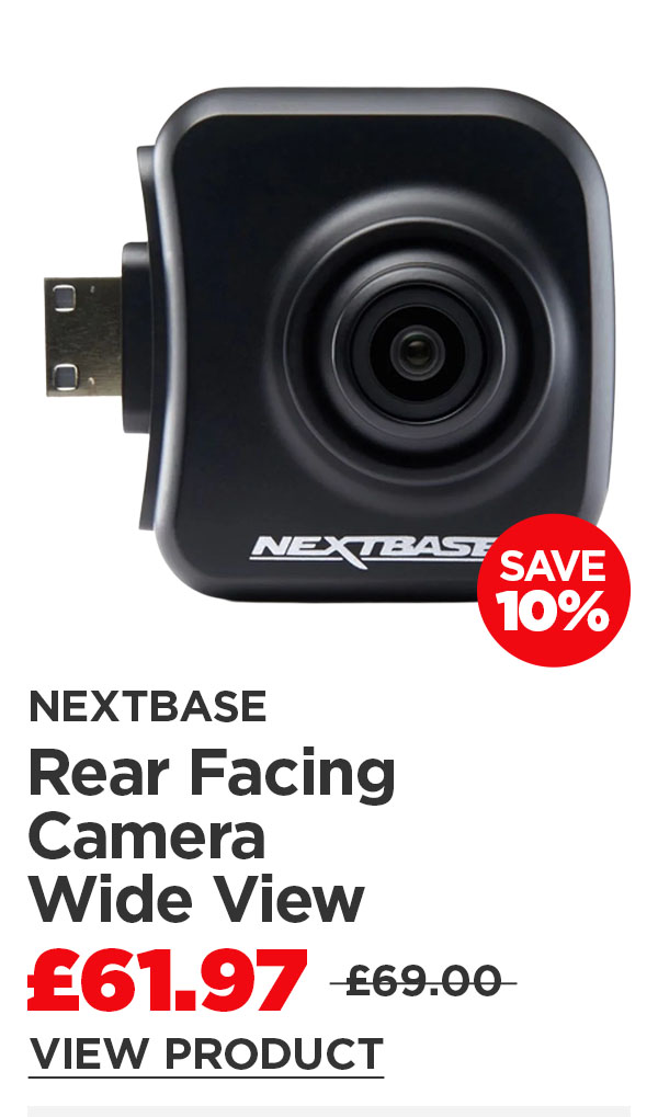 Nextbase Rear Facing Camera Wide View