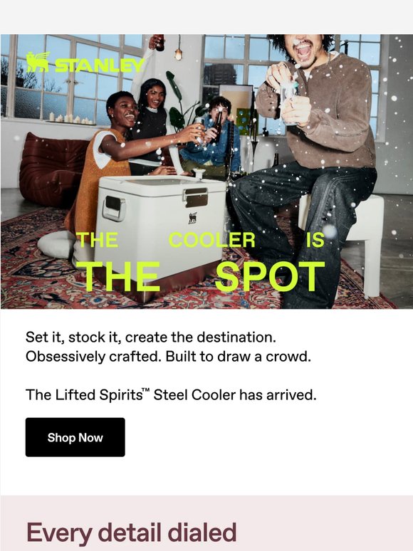 Our First-Ever Steel Cooler is Here