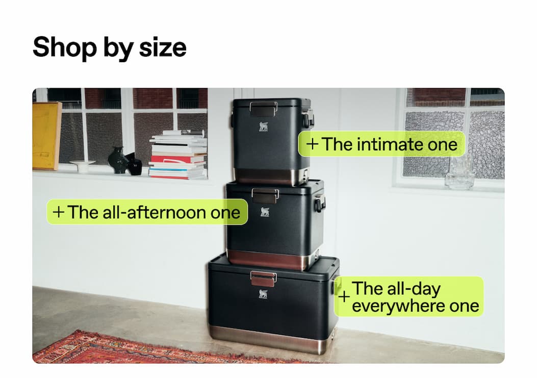 Shop by size