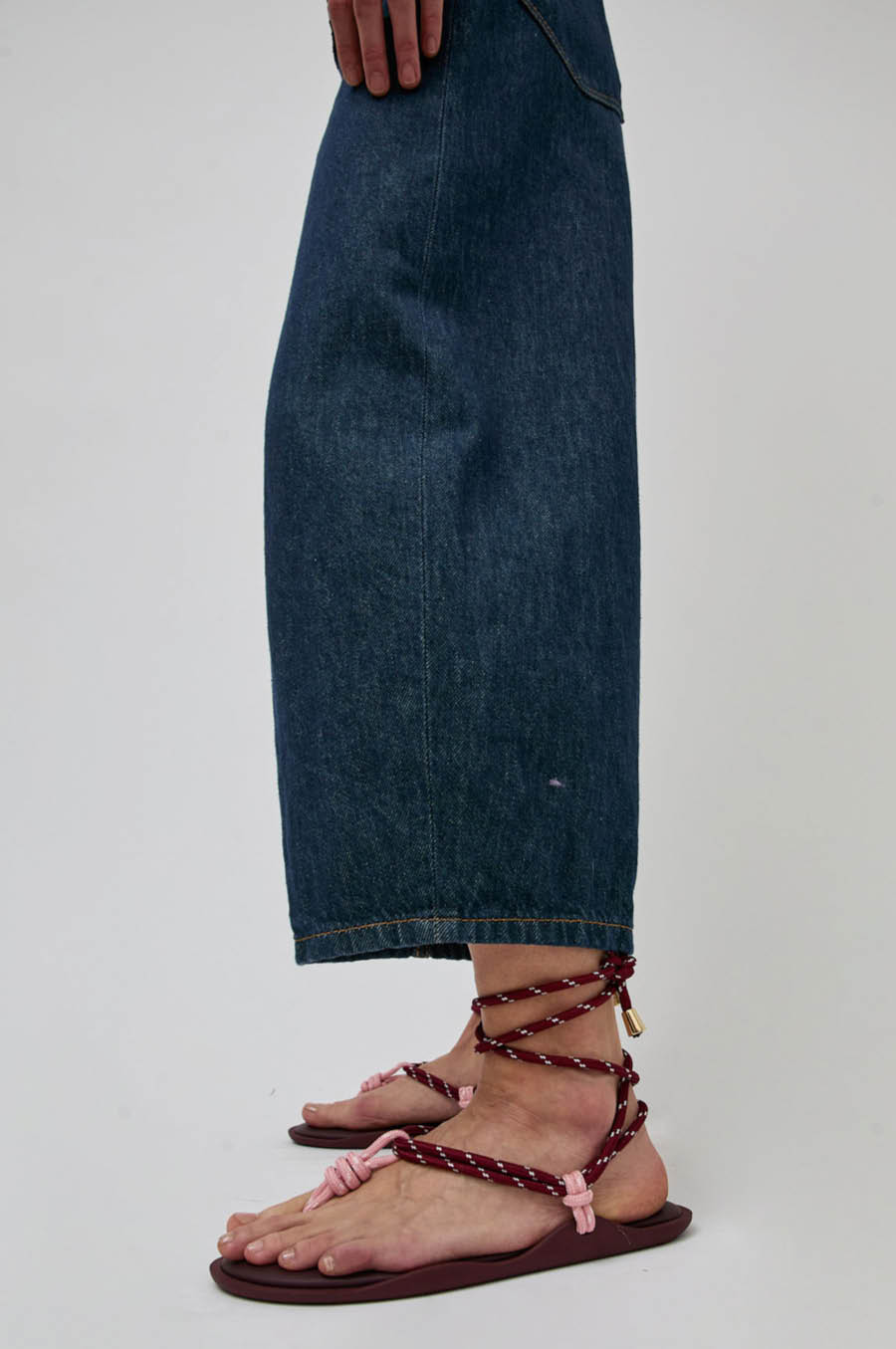 Flòwze Flò Twin Sandal in Bordeaux and Pink
