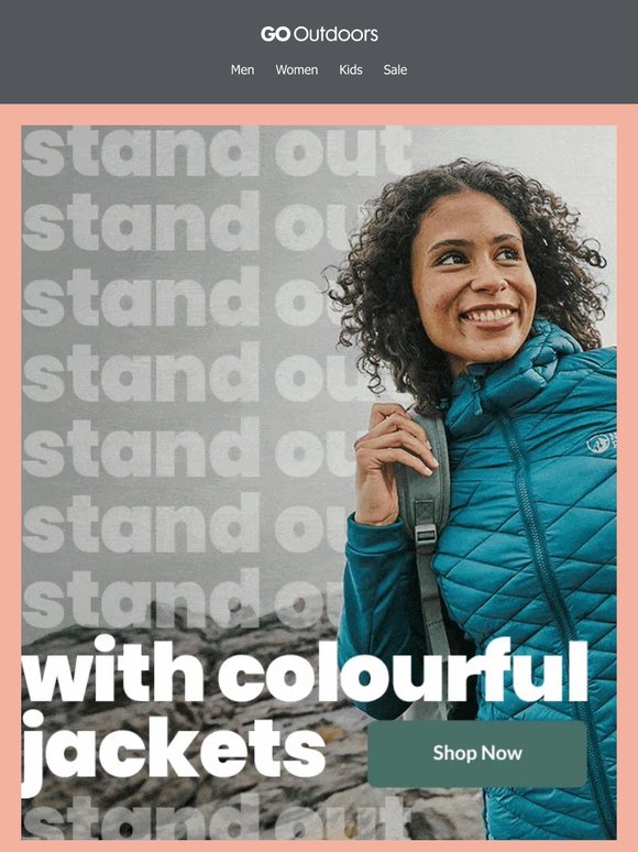 Stand Out on Grey Days with Colourful Jackets