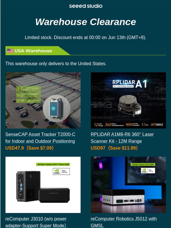 ⚡️ Clearance for Makers: Exclusive Parts & Kits