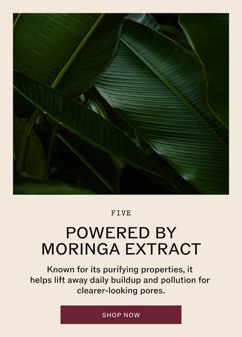 Powered by Moringa extract
