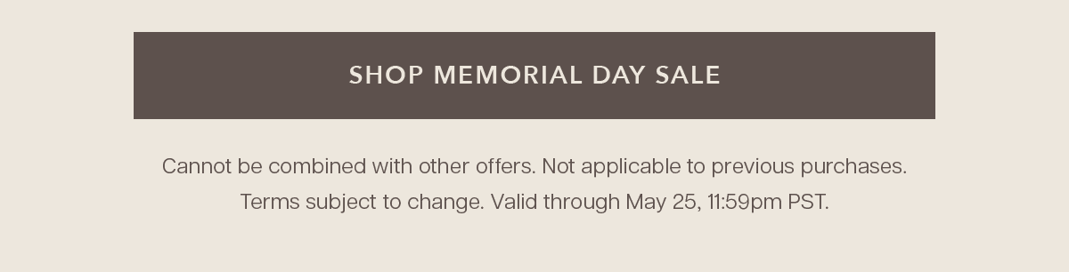 Shop Memorial Day Sale