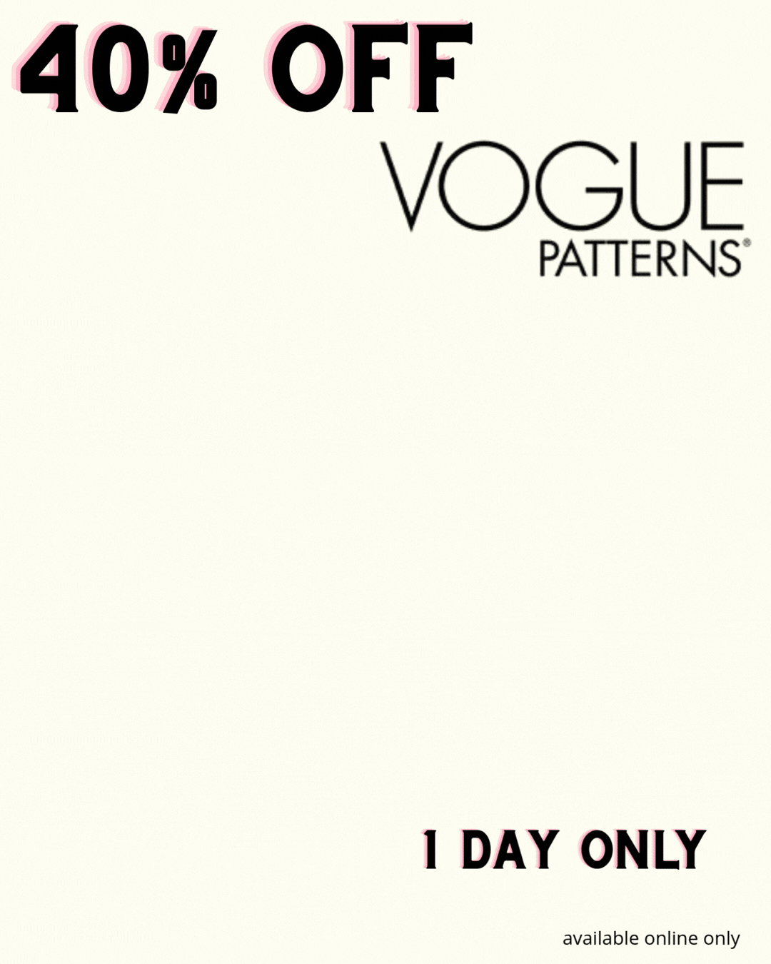 40% off vogue