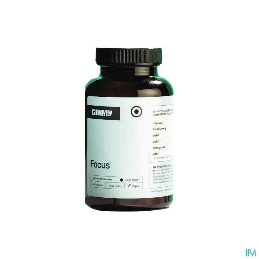 Image of GIMMY Focus 60 Gummies