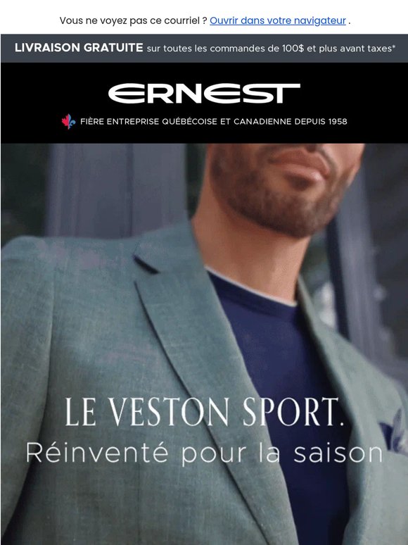 Le veston qui fait parler.