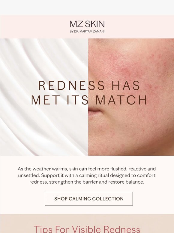 Redness Has Met It’s Match