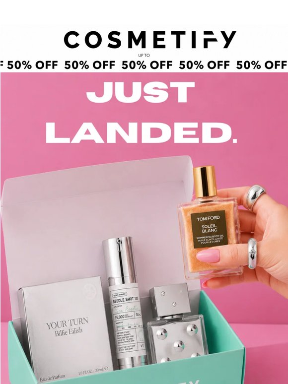 JUST LANDED: 50% Off New Arrivals✨