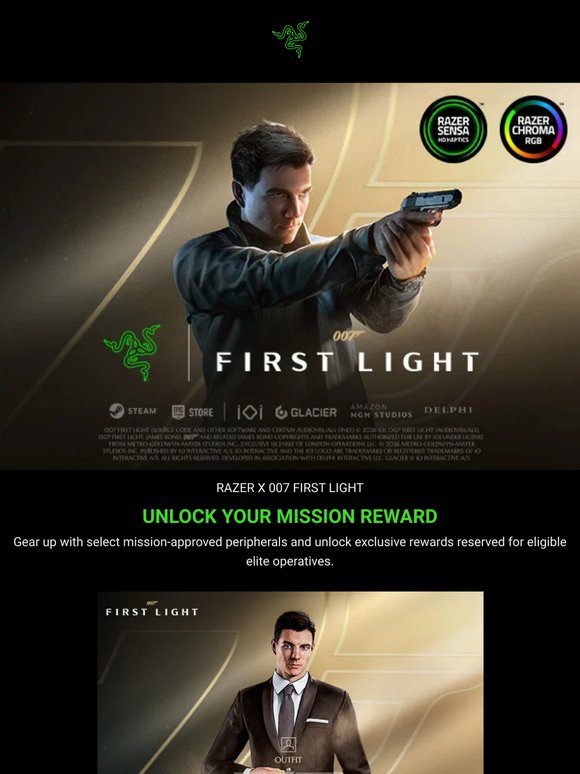 🕶 007 First Light: Claim Your Mission Reward