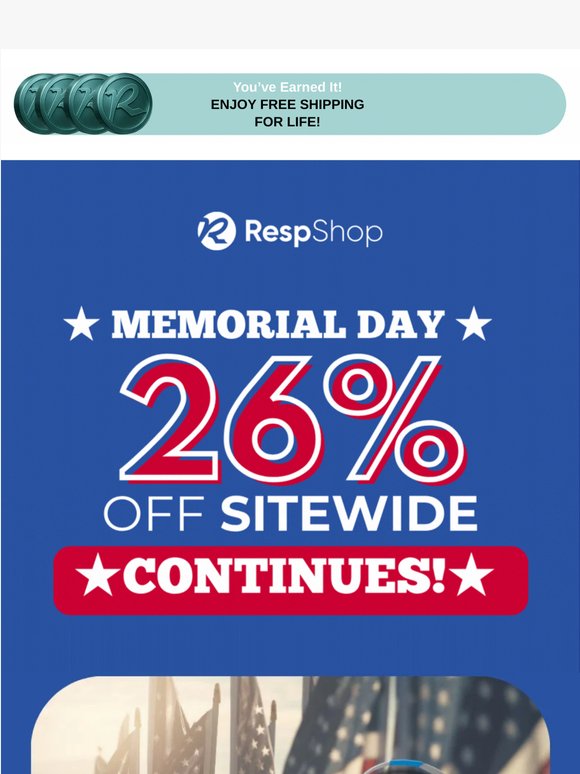 😍 26% Off Sitewide? Yes, Really 🇺🇸