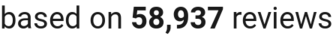 number of reviews