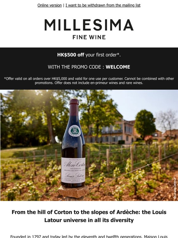Louis Latour: new releases and rare vintages