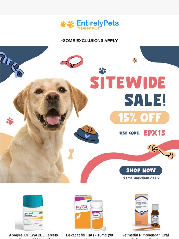 Grab Your 15% Off Today! 🐶😺
