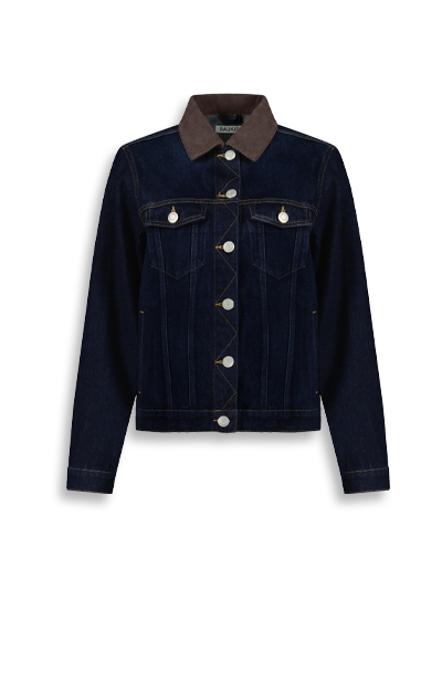 Nalan Organic Cotton Denim Trucker Jacket