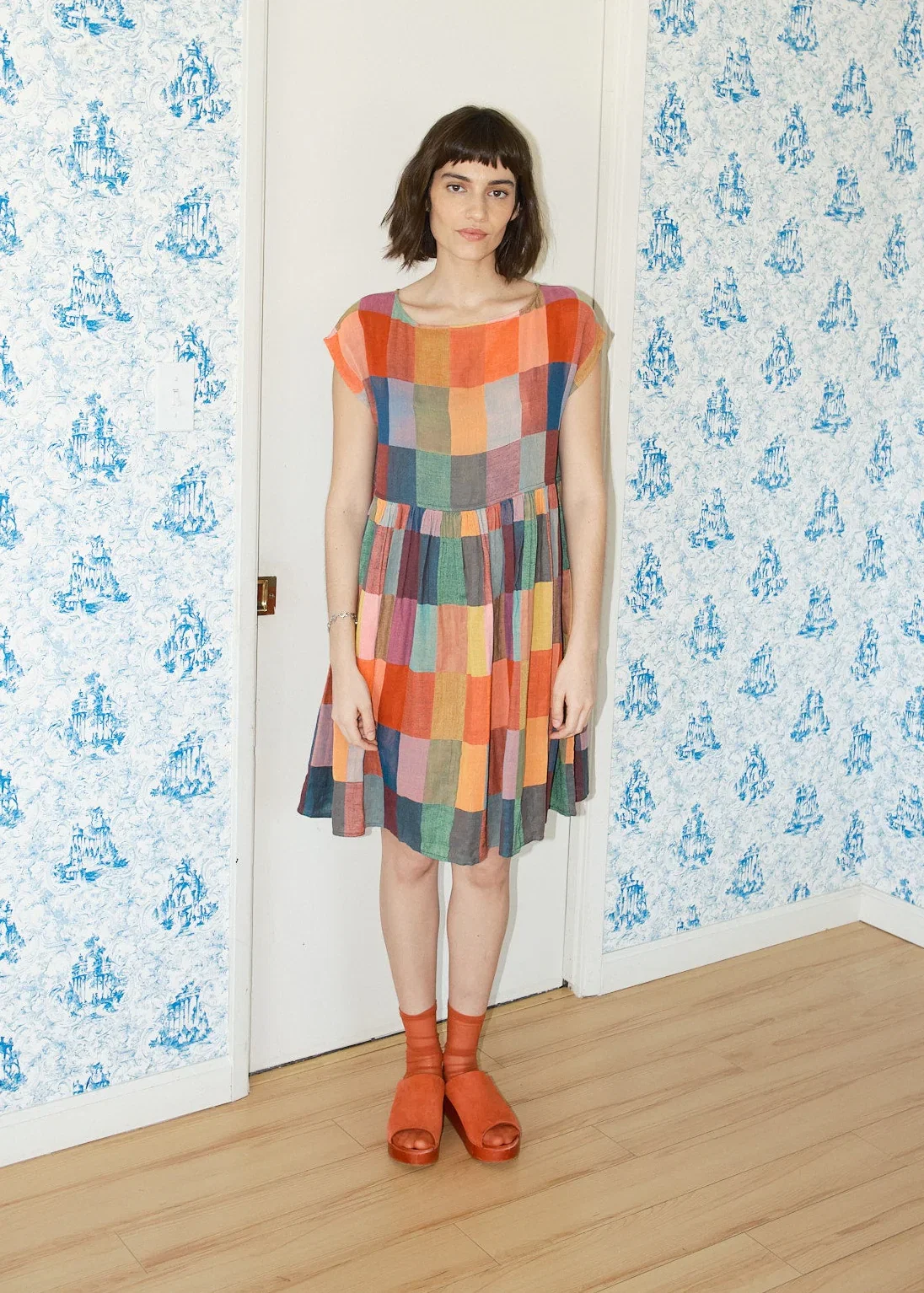 Image of mini float dress | pre spring 26 | glossary
