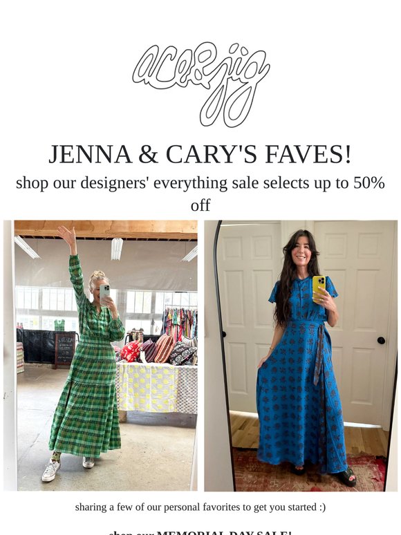 Jenna & Cary's EVERYTHING SALE faves! 💕