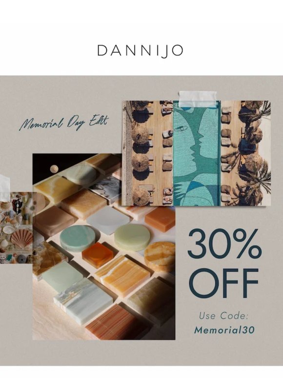 30% Off: The Memorial Day Edit