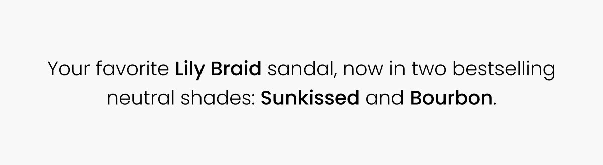 New In Lily Braids Sunkissed Bourbon