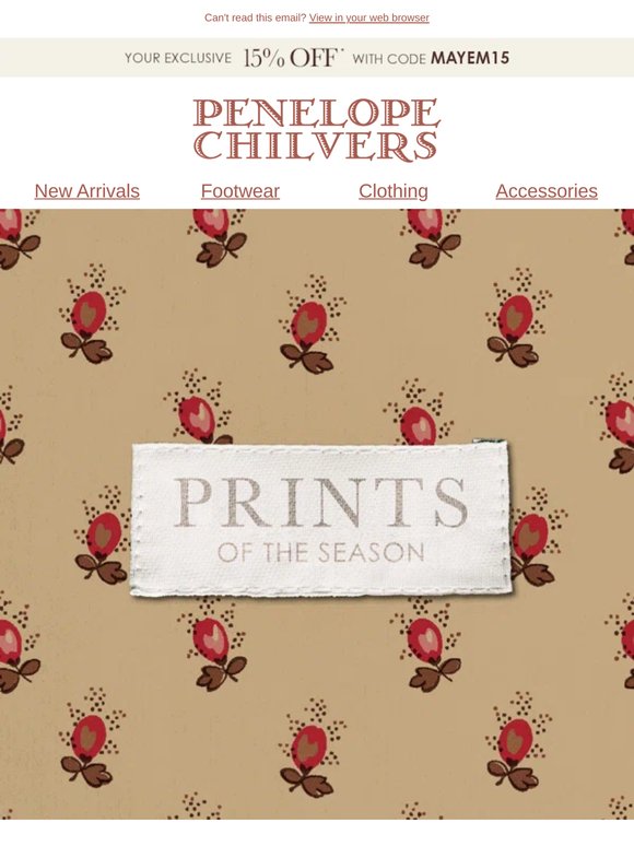 Prints of the Season