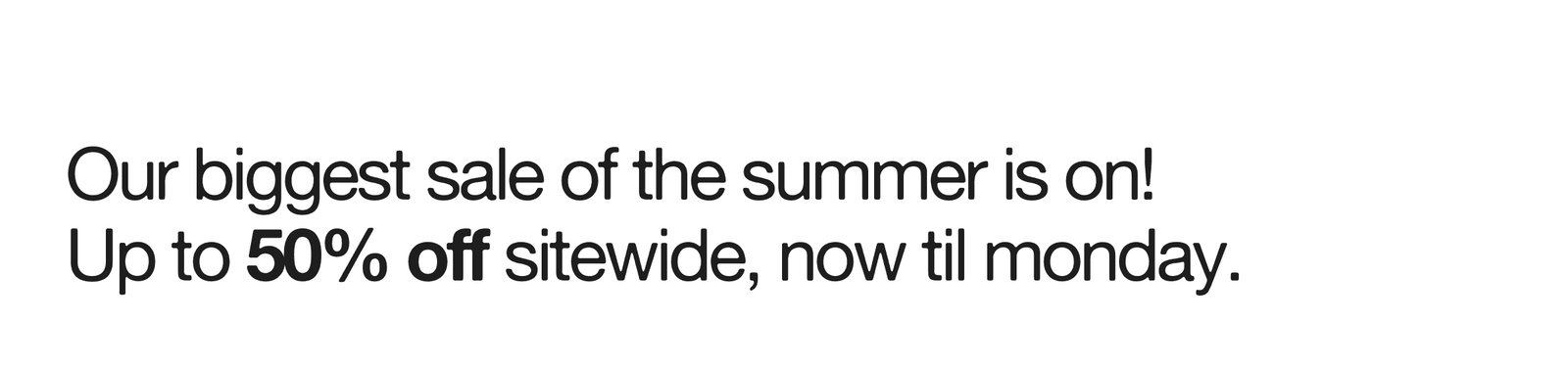 summer is here