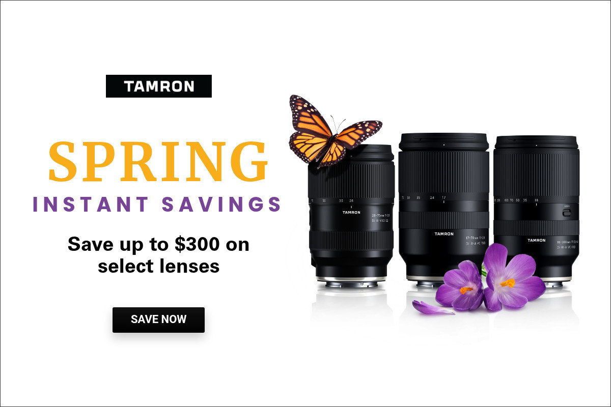 Tamron Spring Savings