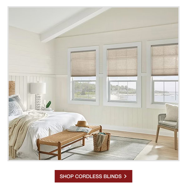 SHOP CORDLESS BLINDS >