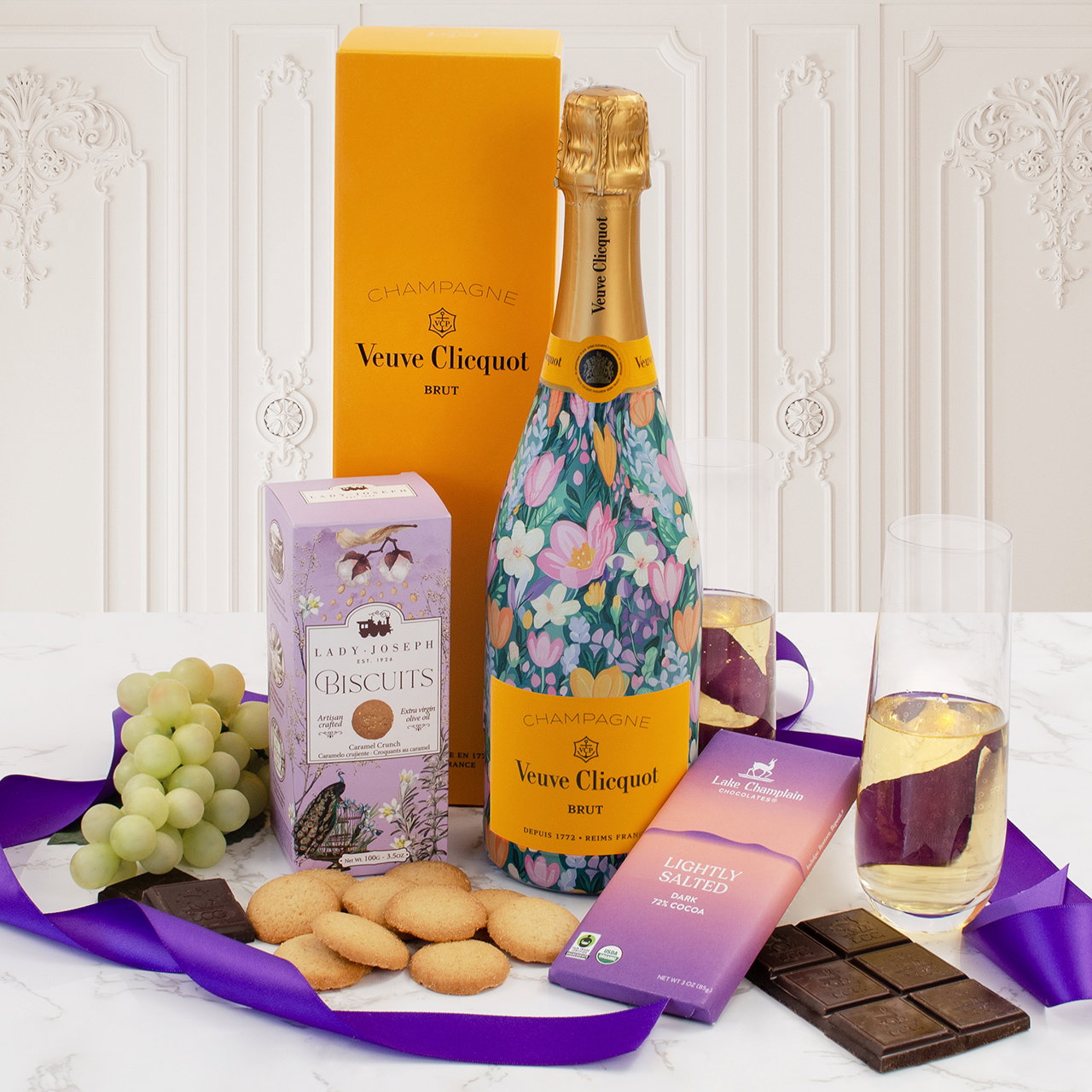 Image of Vibrant Veuve Clicquot Champagne Collection