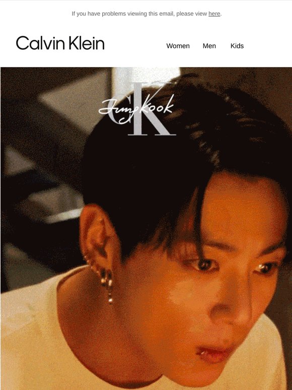 Jung Kook for Calvin Klein has Arrived