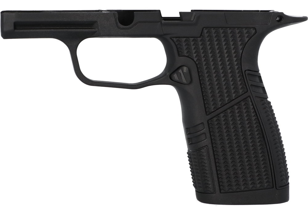Image of P365 9MM SNUB NOSE GRIP MODULE - BLACK - TYRANT CNC