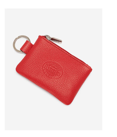 Maple Leaf Top Zip Pouch Cervino