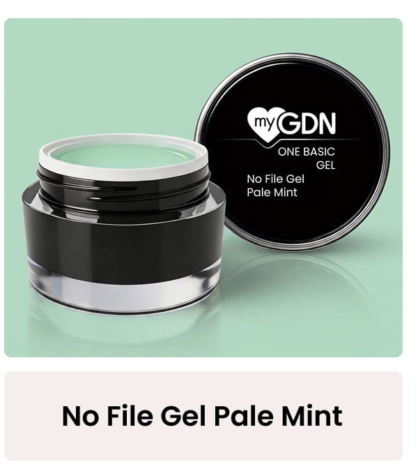 No File Gel Pale Mint