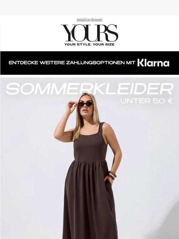 Sommerkleider unter 50 €