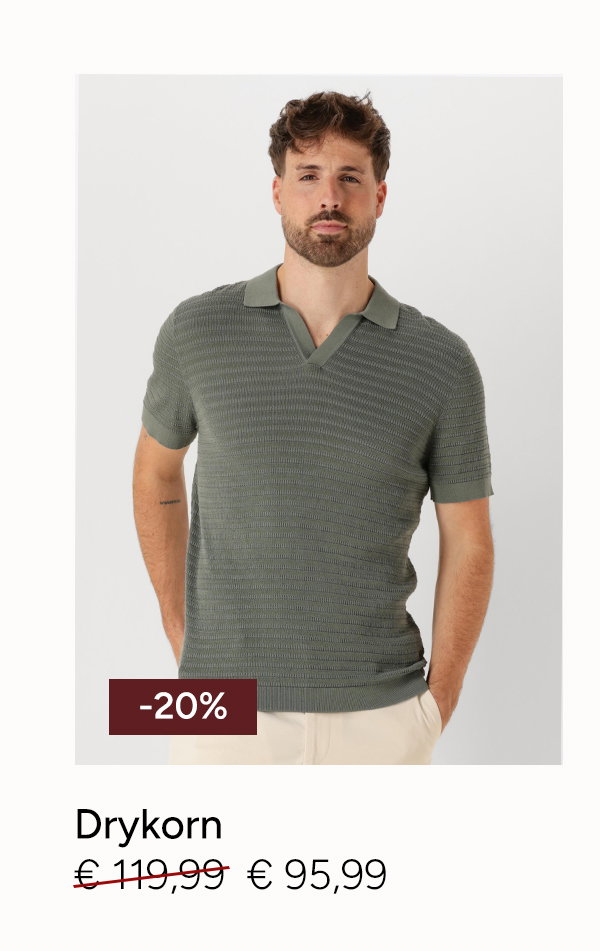 Khaki Drykorn Polo