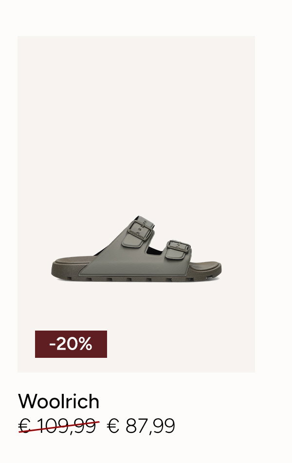 Grijze Woolrich slippers