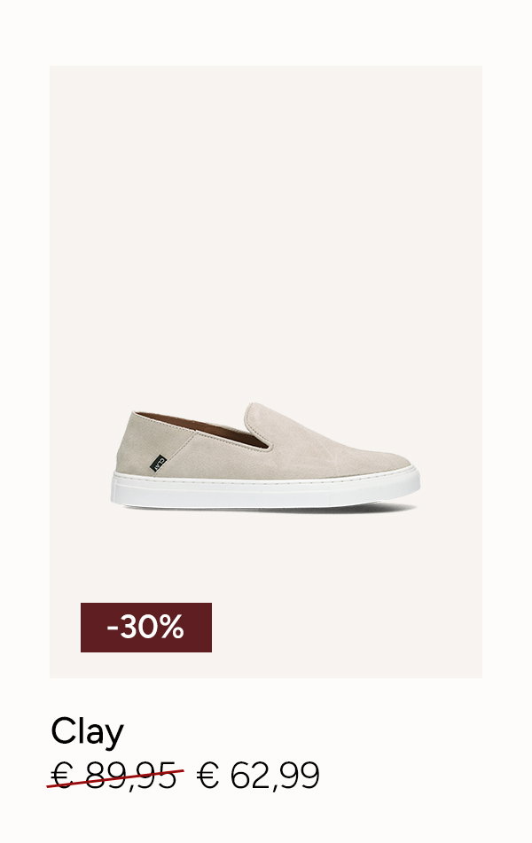 Beige Clay instappers