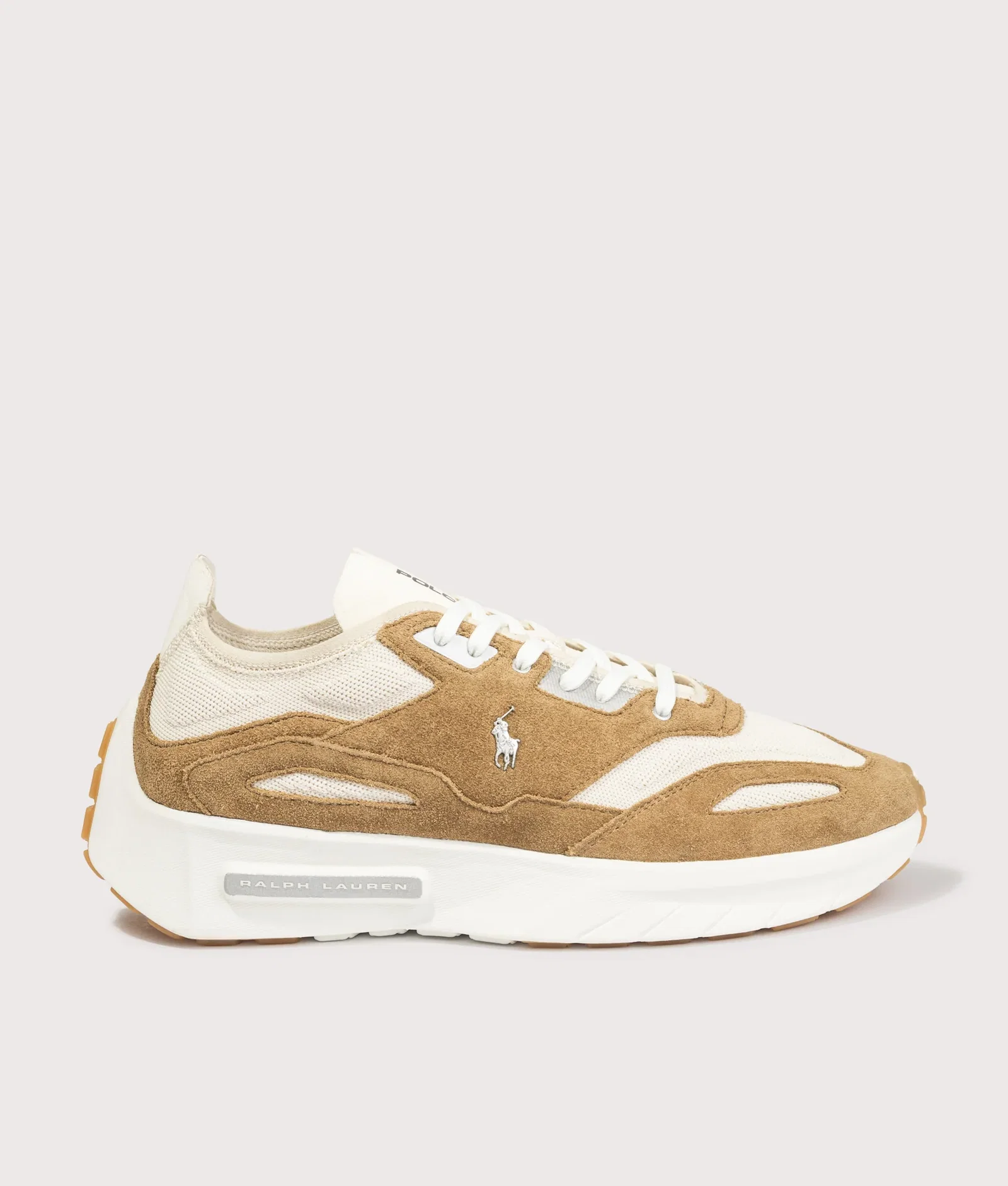 Boerum Suede-Paneled Knit Trainers