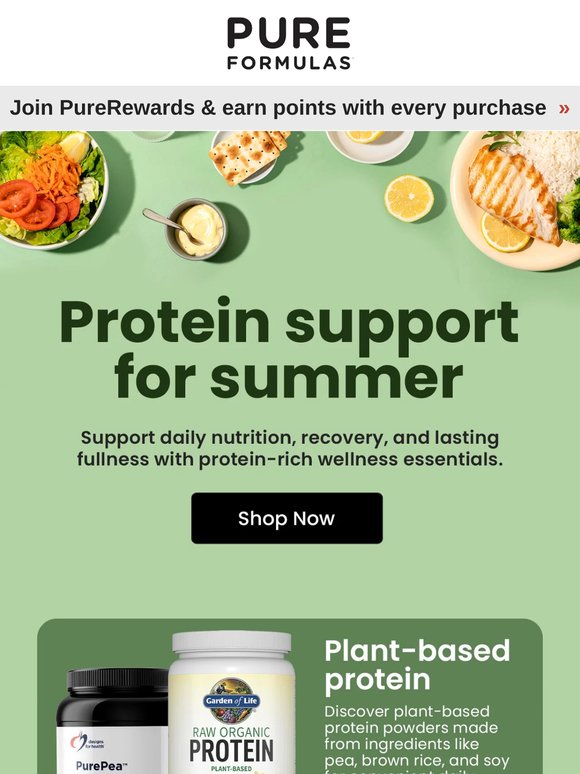 Fuel your summer goals with protein-packed support 💪