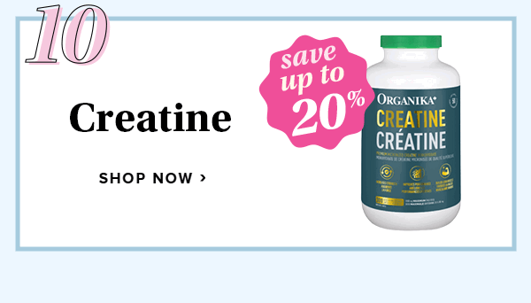 Save up to 20% on Creatine