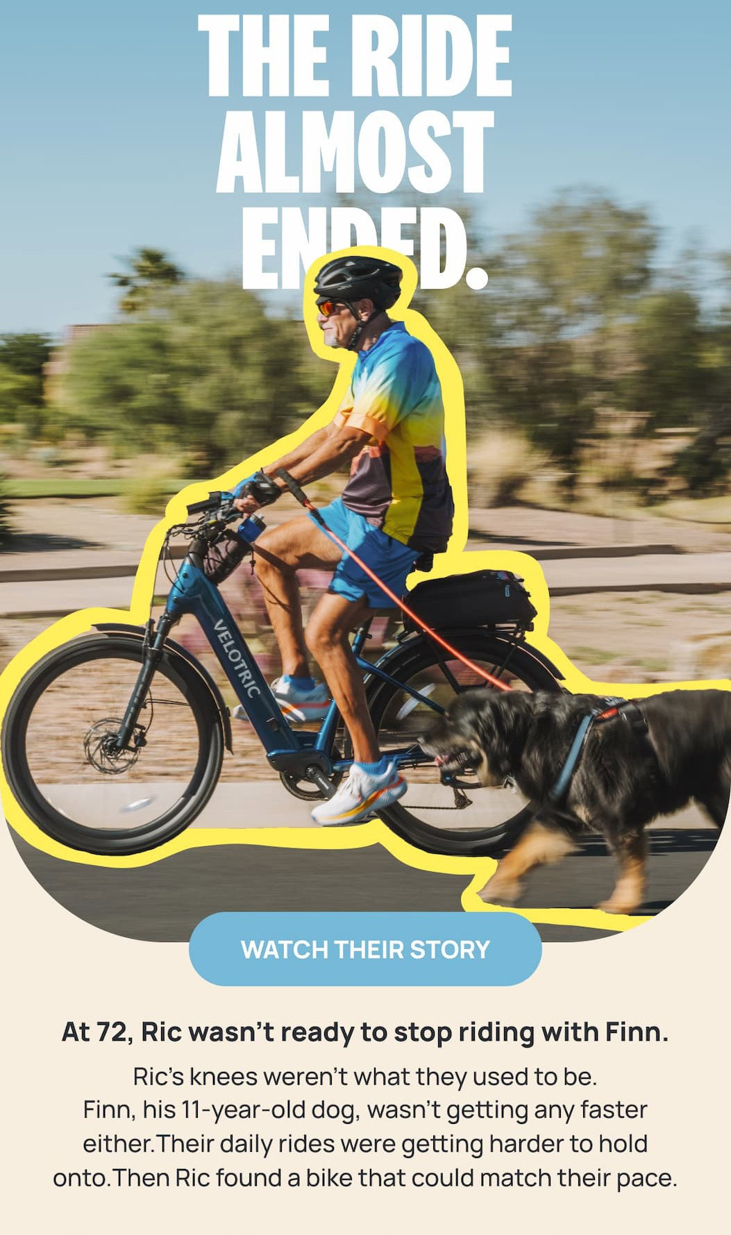 THE RIDE ALMOST ENDED.