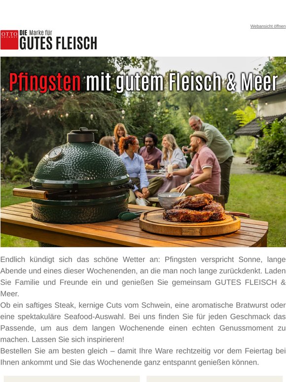 Pfingsten: Sonne, GUTES FLEISCH & Meer