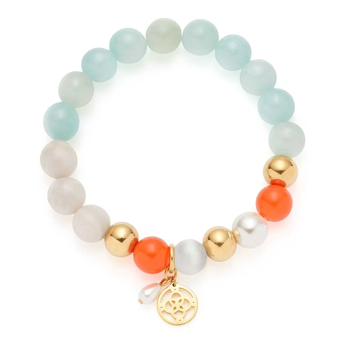 Image of Armband SOLERA gold blau