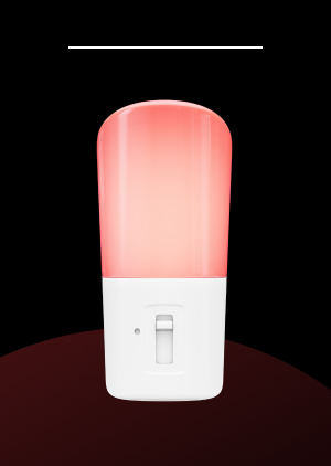 Anti-Blue LED Night Light - Red