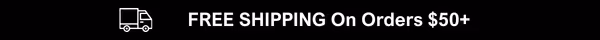 Free Shipping $50+