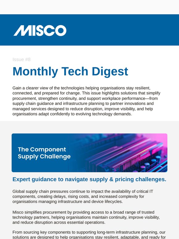 Your Monthly Tech Digest Has Arrived