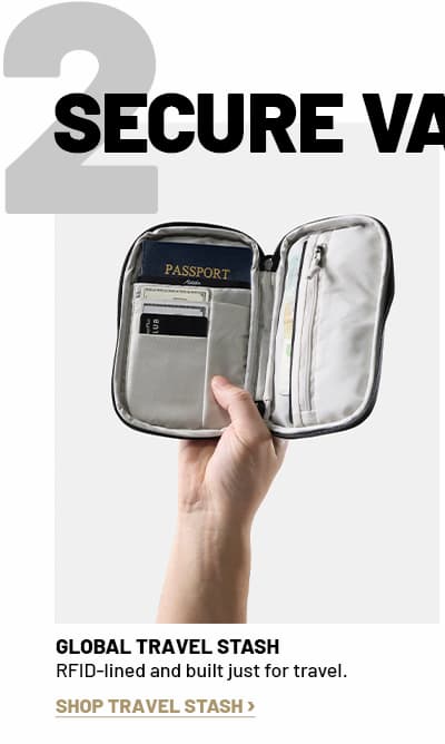 Secure Valuables: Global Travel Stash