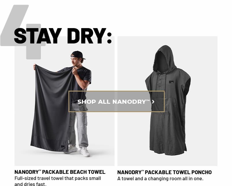 Stay Dry. Shop all Nanodry